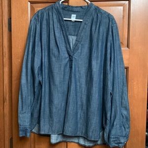 Gap denim tunic, XXL